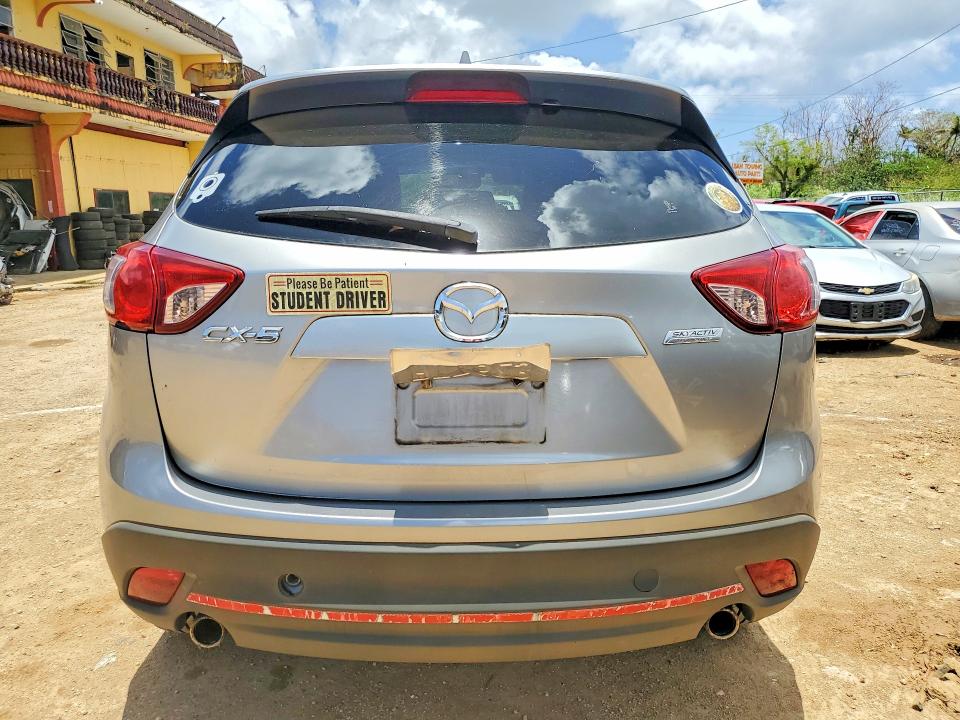 2013 Mazda VIN JM3KE2DE4D0151903 COPART salvage auction — WATER/FLOOD, Hi - Certificate Of Salvage, sold $2 on 2026-07-27 (photo 6)