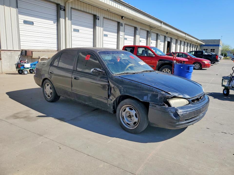 2000 Toyota Corolla VIN 2T1BR12E9YC283898 COPART salvage auction — FRONT END, Tx - Salvage Vehicle Title, sold $350 on 2026-07-09 (photo 4)