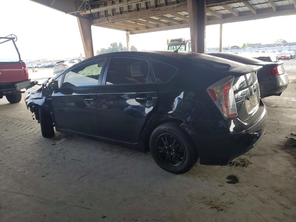 2014 Toyota Prius VIN JTDKN3DUXE1798176 COPART salvage auction — FRONT END, Ca - Salvage Certificate, sold $300 on 2026-07-02 (photo 2)