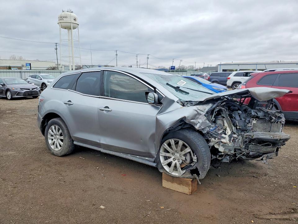2012 Mazda Cx-7 VIN JM3ER2A56C0419631 COPART salvage auction — FRONT END, Il - Salvage Certificate, sold $225 on 2026-07-17 (photo 4)