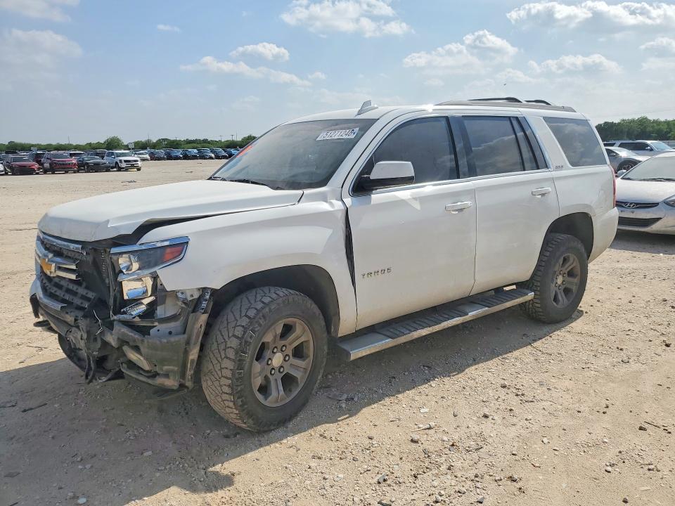2016 Chevrolet Tahoe VIN 1GNSKBKC4GR229994 COPART salvage auction — FRONT END, Tx - Salvage Vehicle Title, sold $2,950 on 2026-07-09 (photo 1)