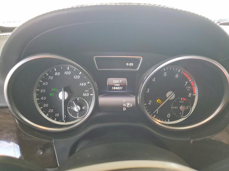 2014 Mercedes-benz Gl-class VIN 4JGDF7CE5EA339639 COPART salvage auction — FRONT END, Ca - Salvage Certificate, sold $825 on 2026-07-02 (photo 9)