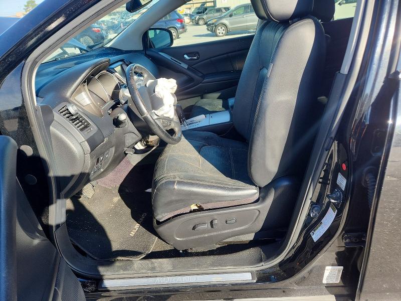 2014 Nissan Murano VIN JN8AZ1MW2EW516075 COPART salvage auction — FRONT END, Id - Salvage Certificate Of Title, sold $375 on 2026-07-15 (photo 7)