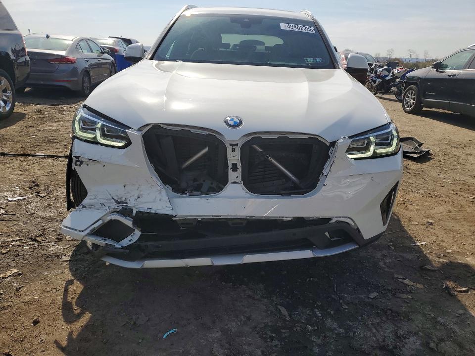 2022 BMW VIN 5UX53DP01N9K32795 COPART salvage auction — FRONT END, Pa - Certificate Of Salvage, sold $17,200 on 2026-07-17 (photo 5)