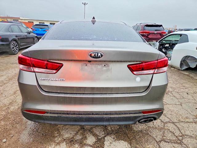 2018 Kia Optima VIN 5XXGT4L39JG229697 COPART salvage auction — FRONT END, IN - CERT OF TITLE-SALVAGE TITLE, sold $1,500 on 2026-07-31 (photo 6)