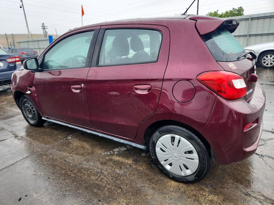 2020 Mitsubishi Mirage VIN ML32A3HJ0LH007625 COPART salvage auction — FRONT END, Co - Salvage Title, sold $1,600 on 2026-07-22 (photo 2)