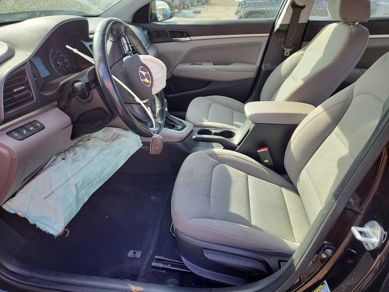 2019 Hyundai Elantra VIN KMHD84LF0KU762995 COPART salvage auction — FRONT END, Ct - Cert Of Title-Salvage, sold $2,300 on 2026-07-02 (photo 7)