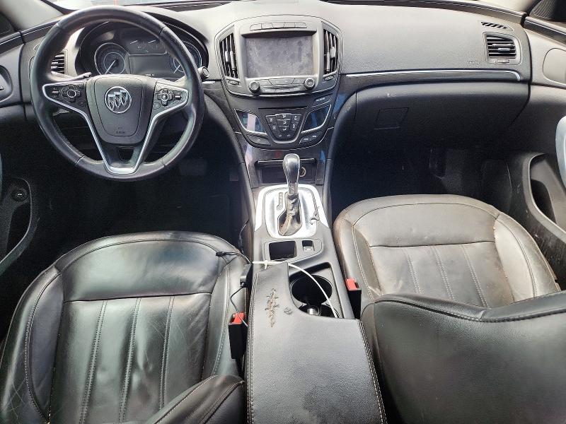 2016 Buick Regal VIN 2G4GK5EX7G9206388 COPART salvage auction — HAIL, Tx - Cert Of Title-Rebuilt Salvage, sold $1,050 on 2026-07-09 (photo 8)