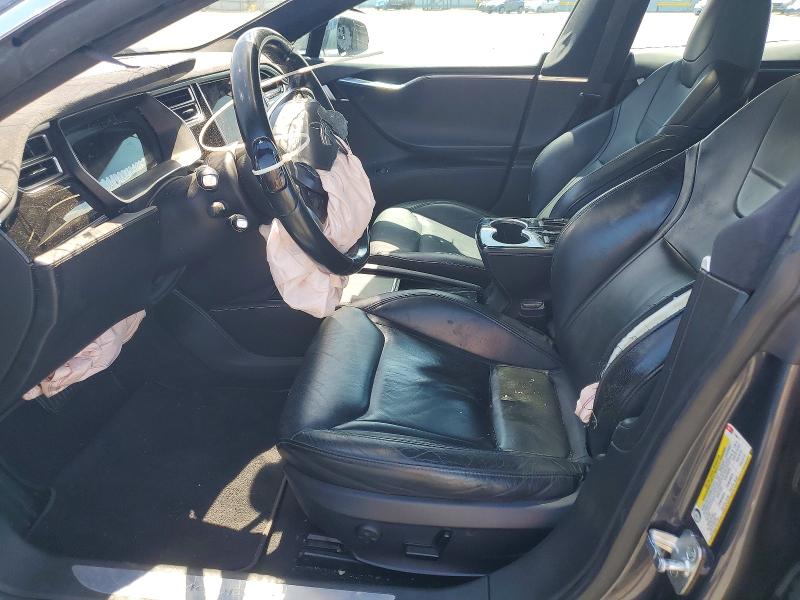 2015 Tesla Model s VIN 5YJSA1E11FF118811 COPART salvage auction — FRONT END, Ca - Dis/Dlr/Exp Clean W/Salv Hist, sold $700 on 2026-07-29 (photo 7)