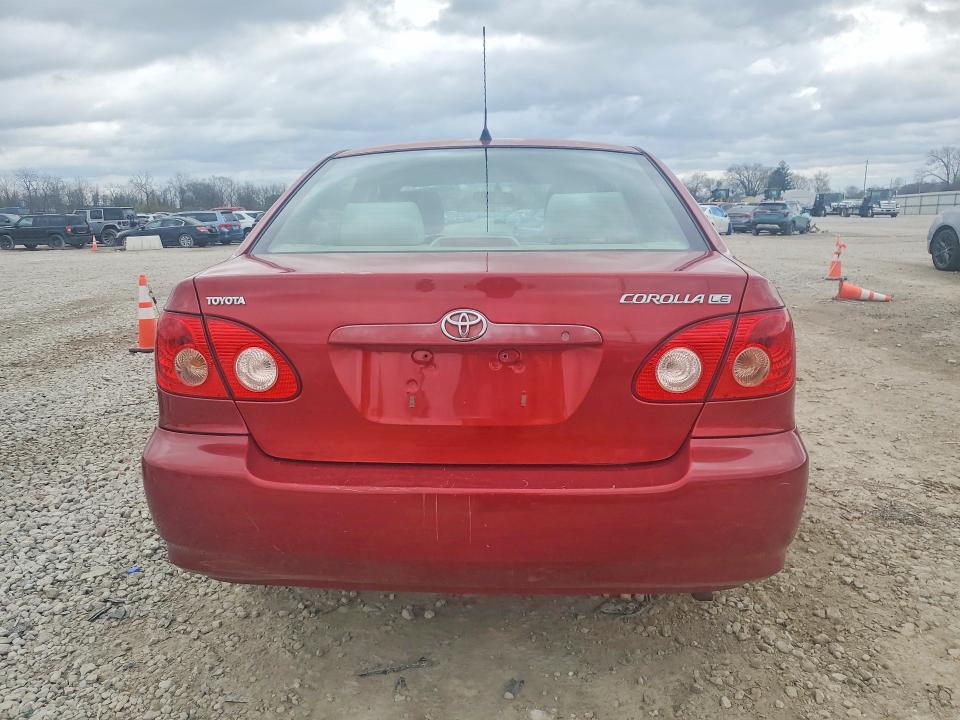 2006 Toyota Corolla VIN JTDBR32E460087726 COPART salvage auction — FRONT END, Oh - Cert Of Title-Salvage, sold $750 on 2026-07-24 (photo 6)