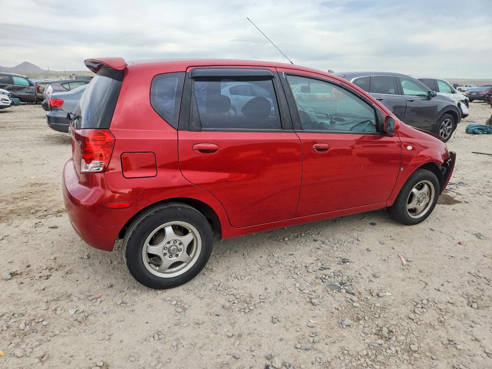 2008 Chevrolet Aveo VIN KL1TD666X8B075859 COPART salvage auction — FRONT END, Ut - Salvage Certificate, sold $225 on 2026-07-07 (photo 3)