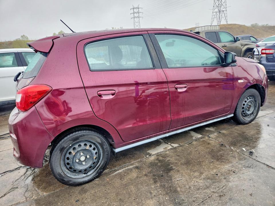 2020 Mitsubishi Mirage VIN ML32A3HJ0LH007625 COPART salvage auction — FRONT END, Co - Salvage Title, sold $1,600 on 2026-07-22 (photo 3)