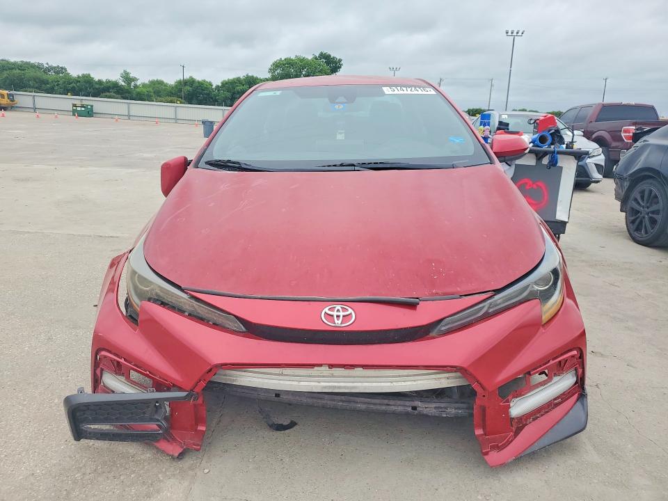 2020 Toyota Corolla VIN 5YFS4RCE1LP019868 COPART salvage auction — FRONT END, Tx - Certificate Of Title, sold $1,700 on 2026-07-27 (photo 5)