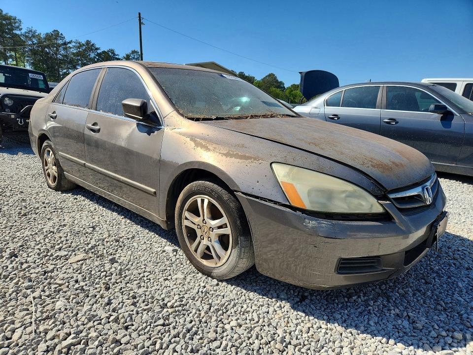 2007 Honda Accord VIN 1HGCM56767A125366 COPART salvage auction — MECHANICAL, Ga - Certificate Of Title (P), sold $300 on 2026-07-09 (photo 4)
