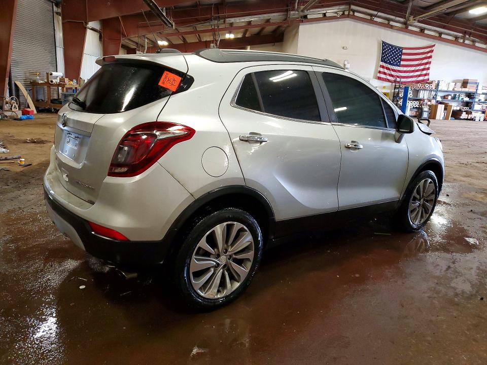 2020 Buick Encore VIN KL4CJASB3LB037612 COPART salvage auction — FRONT END, Mi - Certificate Of Title, sold $975 on 2026-07-10 (photo 3)