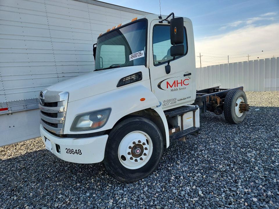 2014 Hino 258/268 VIN 5PVNJ8JTXE4S55409 — COPART salvage auction photo