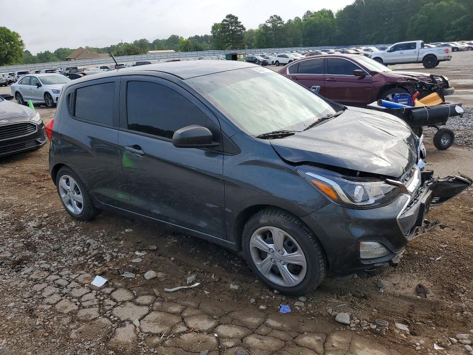 2019 Chevrolet Spark VIN KL8CB6SA2KC702864 COPART salvage auction — FRONT END, Ms - Cert Of Title-Salvaged, sold $1,050 on 2026-07-31 (photo 4)