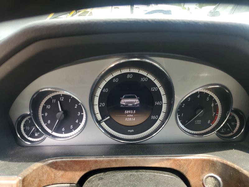 2012 Mercedes-benz E-class VIN WDDHF5KBXCA563784 COPART salvage auction — FRONT END, MS - CERT OF TITLE-SALVAGED, sold $1,000 on 2026-07-10 (photo 9)