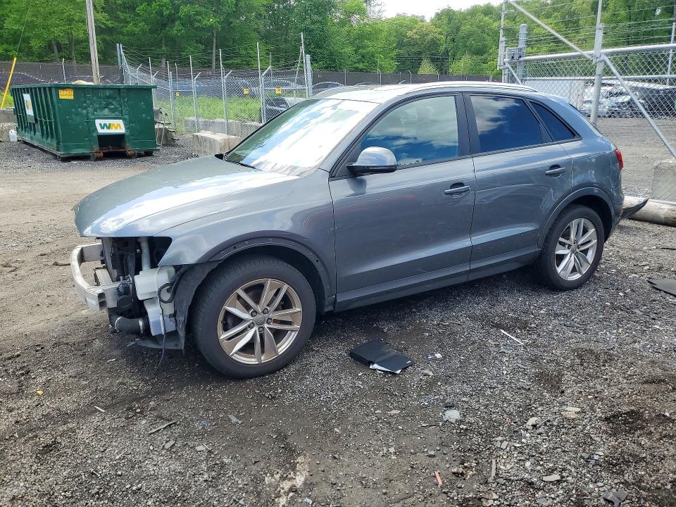 2017 Audi VIN WA1ECCFS8HR002104 COPART salvage auction — FRONT END, Md - Cert Of Salvage > 75% Damage, sold $3,150 on 2026-07-02 (photo 1)