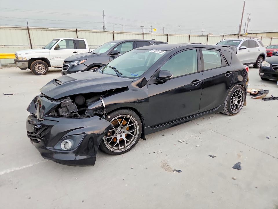 2013 Mazda 3 VIN JM1BL1L41D1735008 COPART salvage auction — FRONT END, Tx - Salvage Vehicle Title, sold $1,550 on 2026-07-10 (photo 1)
