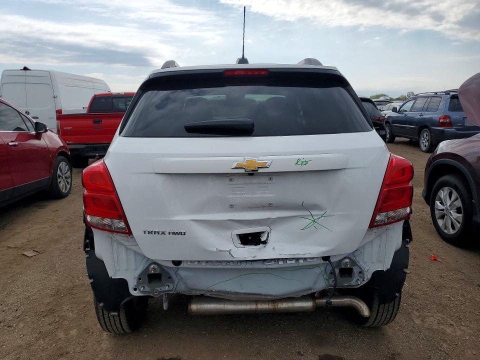 2022 Chevrolet VIN KL7CJPSM6NB546961 COPART salvage auction — REAR END, Il - Salvage Certificate, sold $4,300 on 2026-07-02 (photo 6)