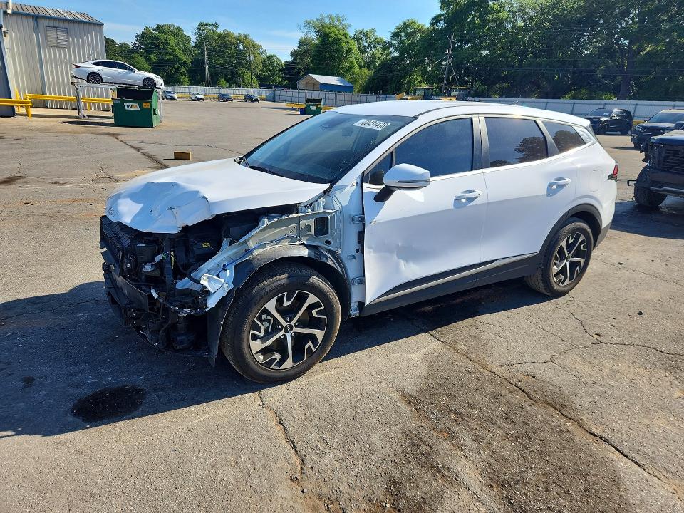 2025 Kia Sportage VIN 5XYK33DF4SG282818 COPART salvage auction — FRONT END, AL - CERT OF TITLE-SALVAGE TITLE, sold $8,700 on 2026-07-27 (photo 1)