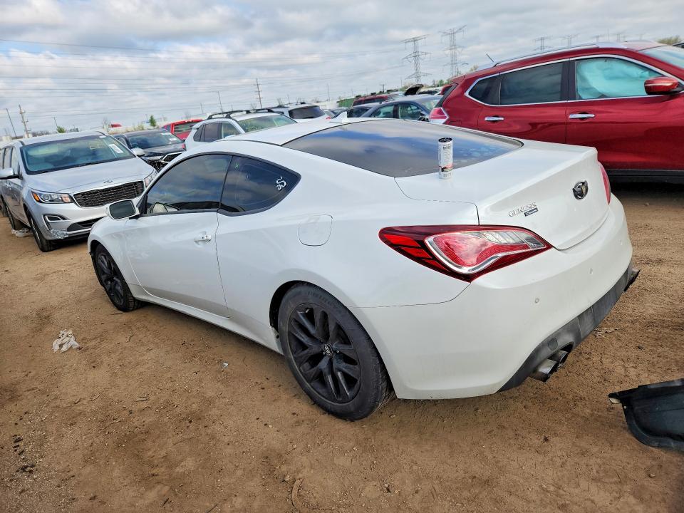 2013 Hyundai Genesis VIN KMHHU6KJ3DU106663 COPART salvage auction — FRONT END, Il - Salvage Certificate, sold $250 on 2026-07-28 (photo 2)