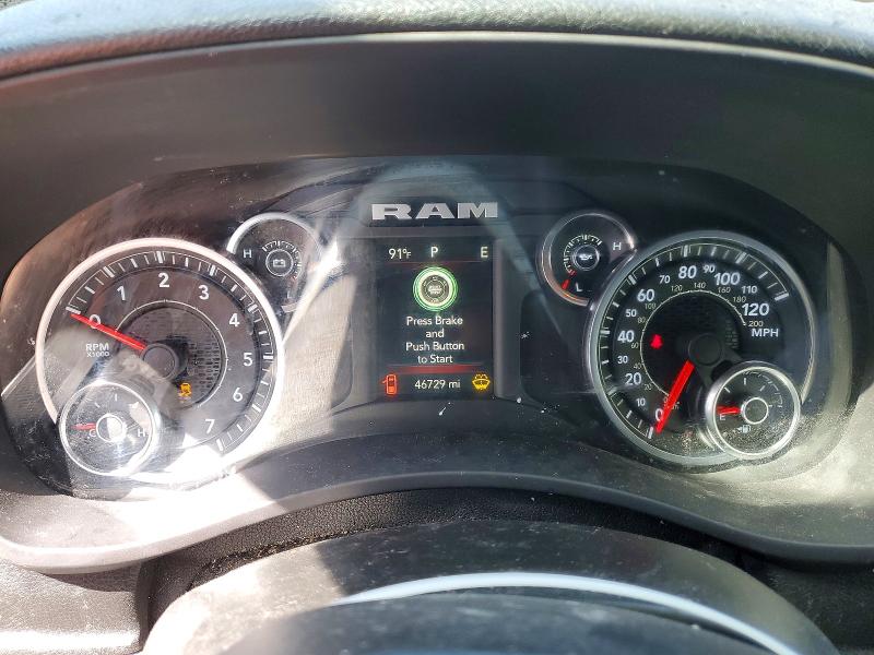 2022 Ram 2500 VIN 3C6UR5DJ3NG323606 COPART salvage auction — FRONT END, Wv - Certificate Of Title, sold $15,100 on 2026-07-02 (photo 9)