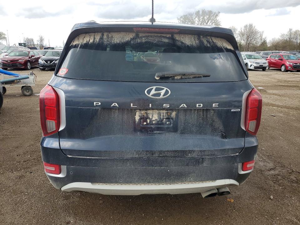 2020 Hyundai Palisade VIN KM8R4DHE9LU144920 COPART salvage auction — FRONT END, IA - CERT OF TITLE-SALVAGE TITLE, sold $4,700 on 2026-07-10 (photo 6)