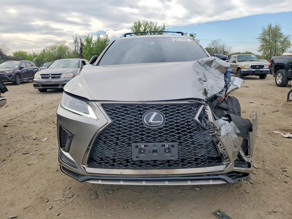 2021 Lexus Rx VIN 2T2SZMDA7MC266714 COPART salvage auction — FRONT END, Md - Cert Of Salvage < 75% Damage, sold $6,700 on 2026-07-23 (photo 5)