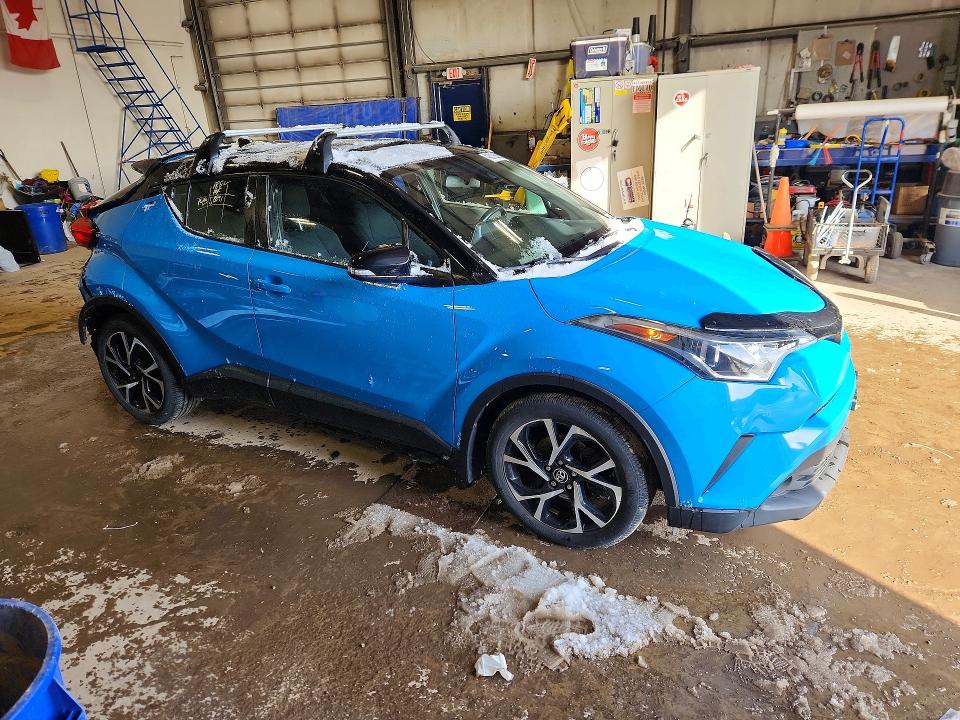 2019 Toyota C-hr VIN NMTKHMBX0KR068770 COPART salvage auction — REAR END, Salvage Title, sold $600 on 2026-07-23 (photo 4)