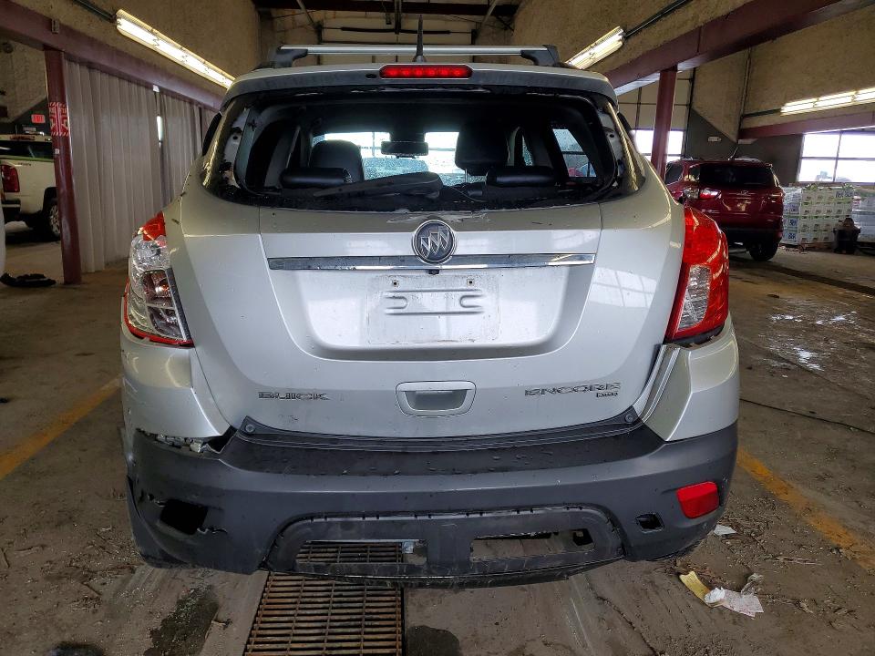 2014 Buick Encore VIN KL4CJESB4EB619678 COPART salvage auction — REAR END, In - Certificate Of Title, sold $450 on 2026-07-06 (photo 6)
