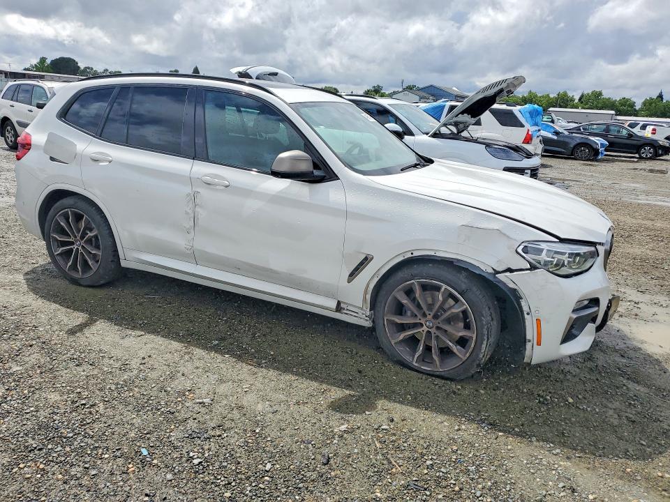 2019 BMW X3 VIN 5UXTS3C54KLR72765 COPART salvage auction — FRONT END, Ca - Dis/Dlr/Exp Only Clean Title, sold $5,400 on 2026-07-02 (photo 4)