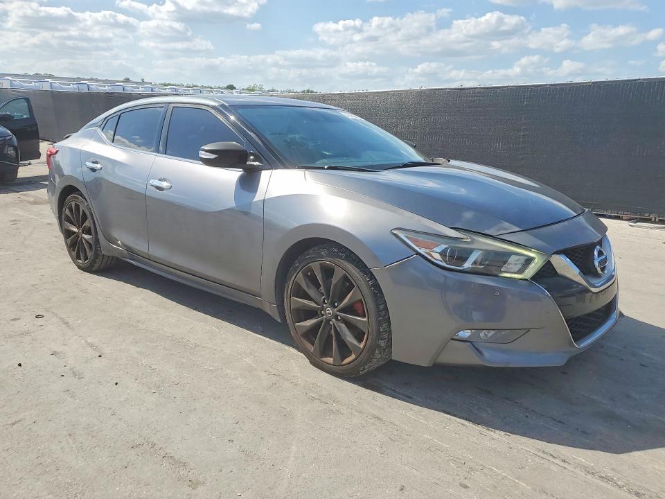 2016 Nissan Maxima VIN 1N4AA6AP0GC423823 COPART salvage auction — FRONT END, Fl - Cert Of Title Slvg Rebuildable, sold $2,100 on 2026-07-02 (photo 4)