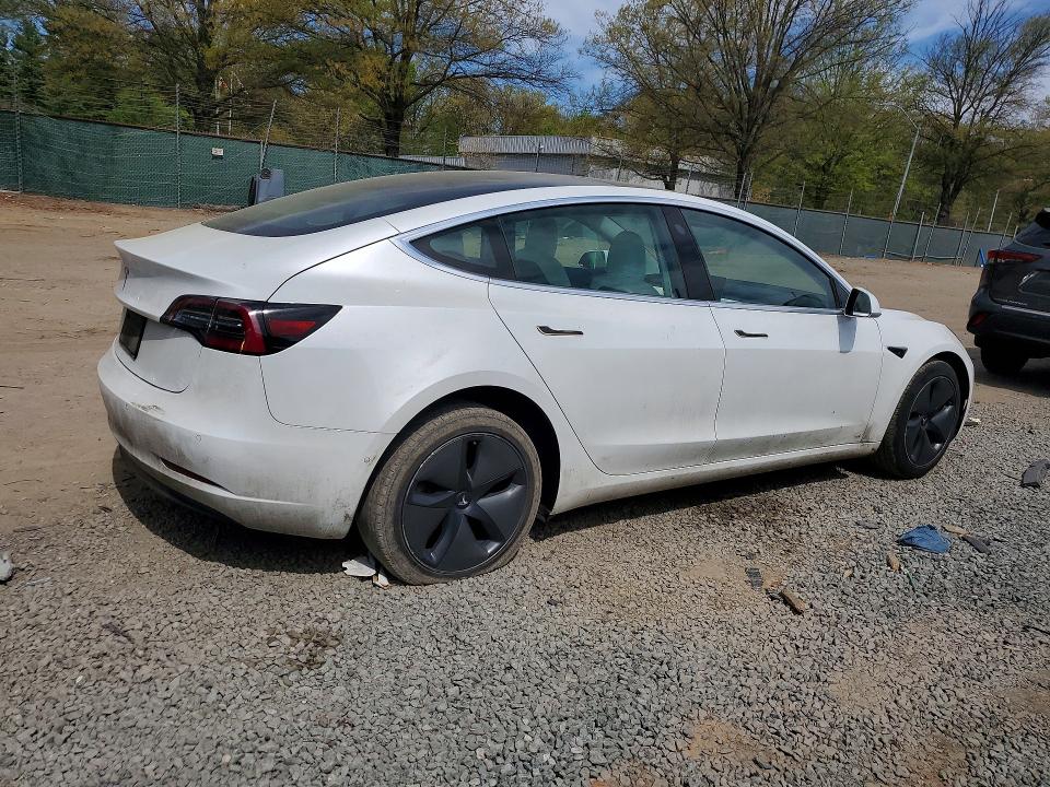 2020 Tesla Model 3 VIN 5YJ3E1EA3LF740976 COPART salvage auction — REAR END, Md - Cert Of Salvage > 75% Damage, sold $4,450 on 2026-07-15 (photo 3)