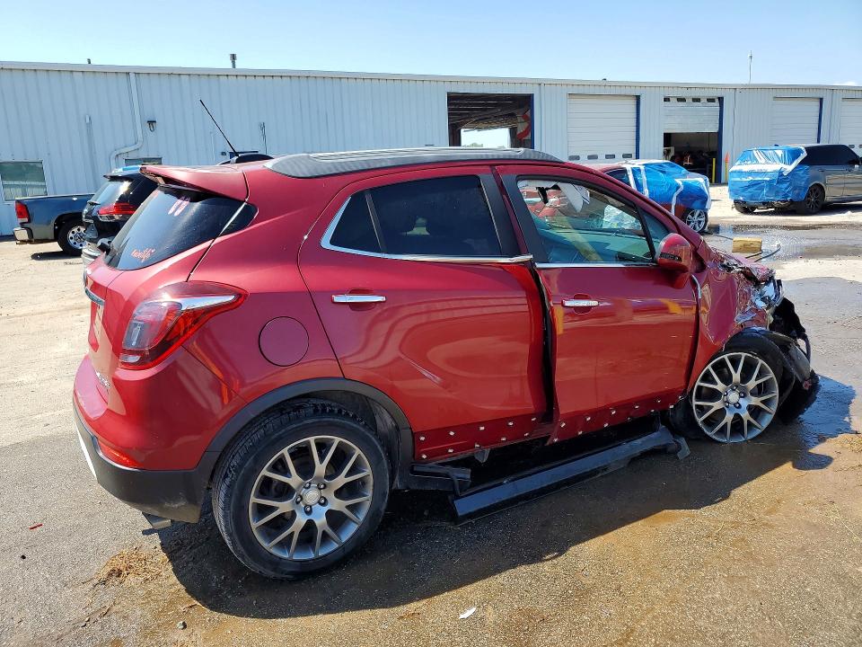 2017 Buick Encore VIN KL4CJ1SB9HB108481 COPART salvage auction — FRONT END, Salvage Title, sold $250 on 2026-07-23 (photo 3)