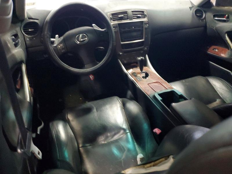 2008 Lexus Is VIN JTHBE262X85019537 COPART salvage auction — FRONT END, Va - Certificate Of Title, sold $200 on 2026-07-16 (photo 8)