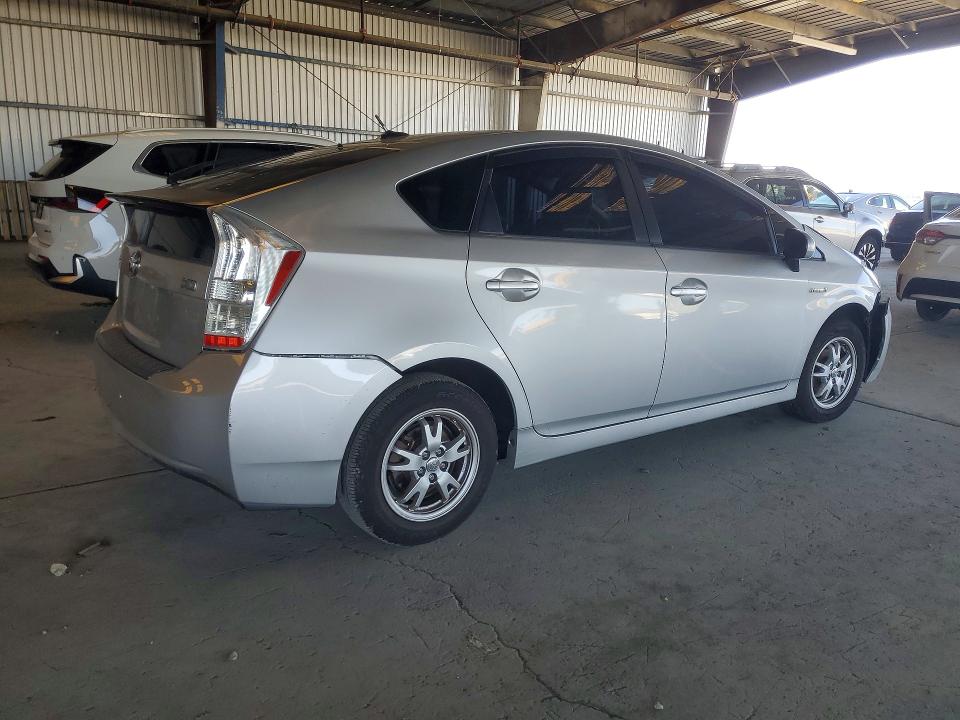 2010 Toyota Prius VIN JTDKN3DU3A0122670 COPART salvage auction — FRONT END, Ca - Salvage Certificate, sold $600 on 2026-07-16 (photo 3)