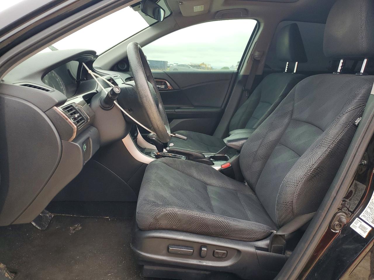 2016 Honda Acc S Ex VIN 1HGCR2F08GA133620 COPART salvage auction — Side, TX - SALVAGE VEHICLE TITLE (P), sold $2,300 on 2026-07-09 (photo 7)
