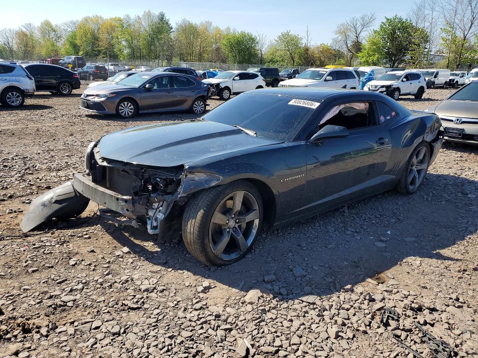 2012 Chevrolet Camaro VIN 2G1FJ1EJ7C9172866 COPART salvage auction — FRONT END, Pa - Certificate Of Salvage, sold $3,750 on 2026-07-06 (photo 1)