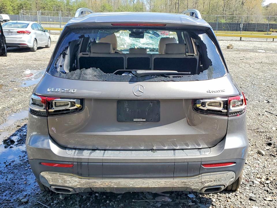 2020 Mercedes-benz Glb VIN W1N4M4HB0LW043945 COPART salvage auction — VANDALISM, Md - Cert Of Salvage > 75% Damage, sold $2,400 on 2026-07-28 (photo 6)