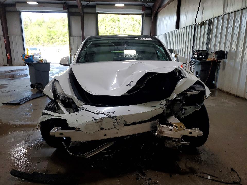 2021 Tesla Model y VIN 5YJYGDEE5MF187155 COPART salvage auction — FRONT END, PA - CERTIFICATE OF SALVAGE, sold $5,600 on 2026-07-15 (photo 5)