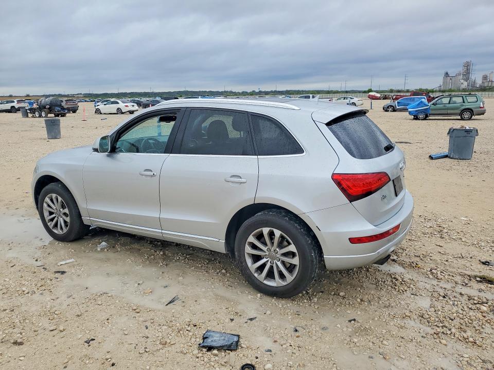 2013 Audi Q5 VIN WA1LFAFP8DA101965 COPART salvage auction — FRONT END, Tx - Nonrepairable Title, sold $2,200 on 2026-07-02 (photo 2)