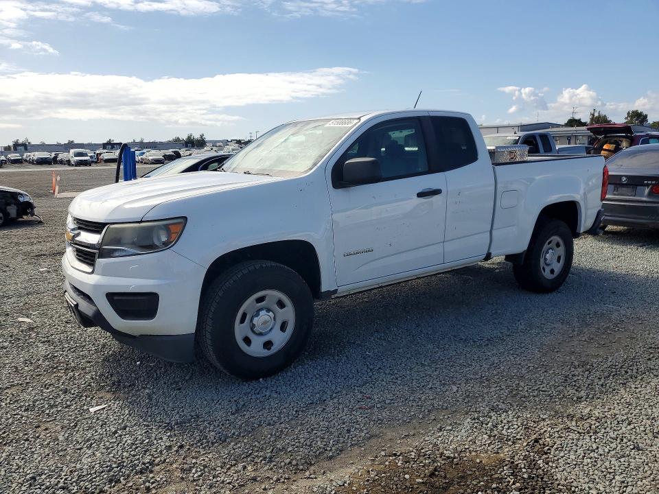 2017 Chevrolet Colorado VIN 1GCHSBEA6H1241755 COPART salvage auction — MINOR DENT/SCRATCHES, Ca - Dis/Dlr/Exp Only Clean Title (P), sold $7,000 on 2026-07-21 (photo 1)