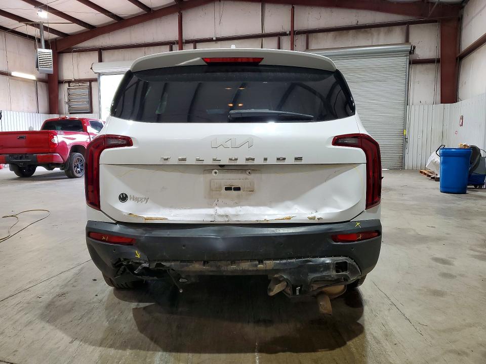 2022 Kia Telluride VIN 5XYP24HC2NG294565 COPART salvage auction — REAR END, Tx - Salvage Vehicle Title, sold $8,100 on 2026-07-06 (photo 6)