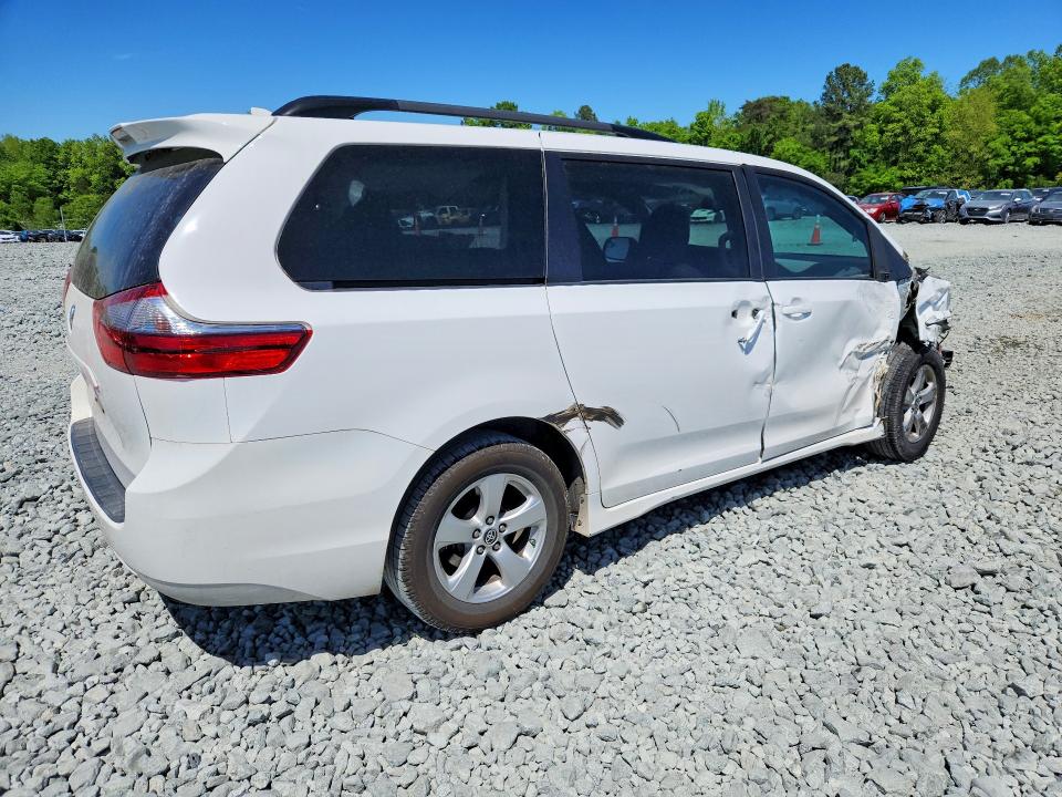 2020 Toyota Sienna VIN 5TDKZ3DC4LS070803 COPART salvage auction — ALL OVER, Nc - Salvage Certificate Of Title, sold $150 on 2026-07-29 (photo 3)