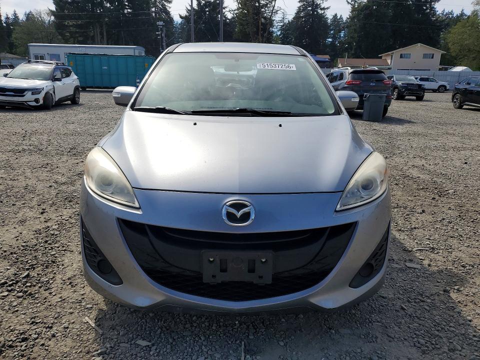 2014 Mazda 5 VIN JM1CW2BLXE0164703 COPART salvage auction — REAR END, Salvage Title, sold $625 on 2026-07-14 (photo 5)