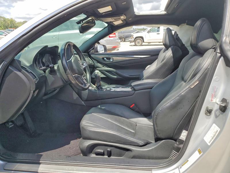2017 Infiniti Q60 VIN JN1EV7EK3HM364446 COPART salvage auction — FRONT END, Tx - Salvage Vehicle Title, sold $2,400 on 2026-07-21 (photo 7)