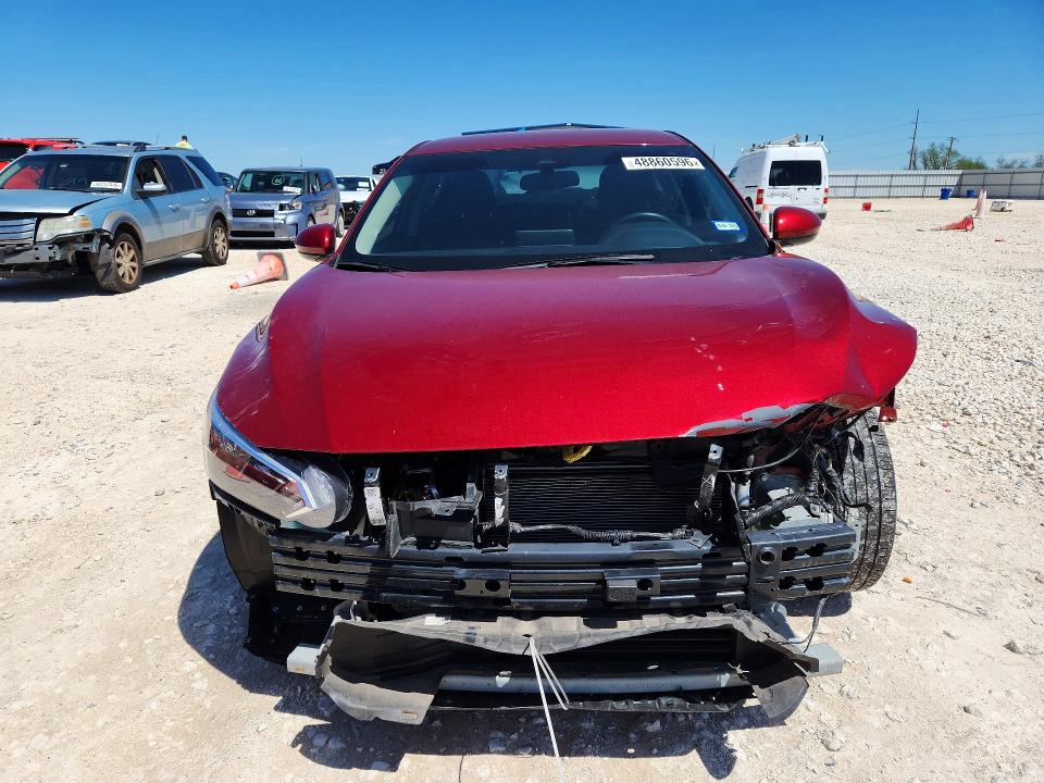 2024 Nissan Sentra VIN 3N1AB8CV7RY205132 COPART salvage auction — FRONT END, Tx - Certificate Of Title, sold $5,600 on 2026-07-23 (photo 5)