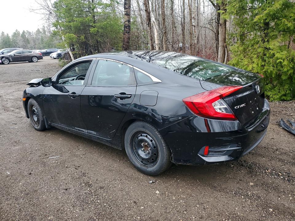 2016 Honda Civic VIN 2HGFC2F83GH000592 COPART salvage auction — FRONT END, On - Permit Salvage, sold $4,050 on 2026-07-02 (photo 2)